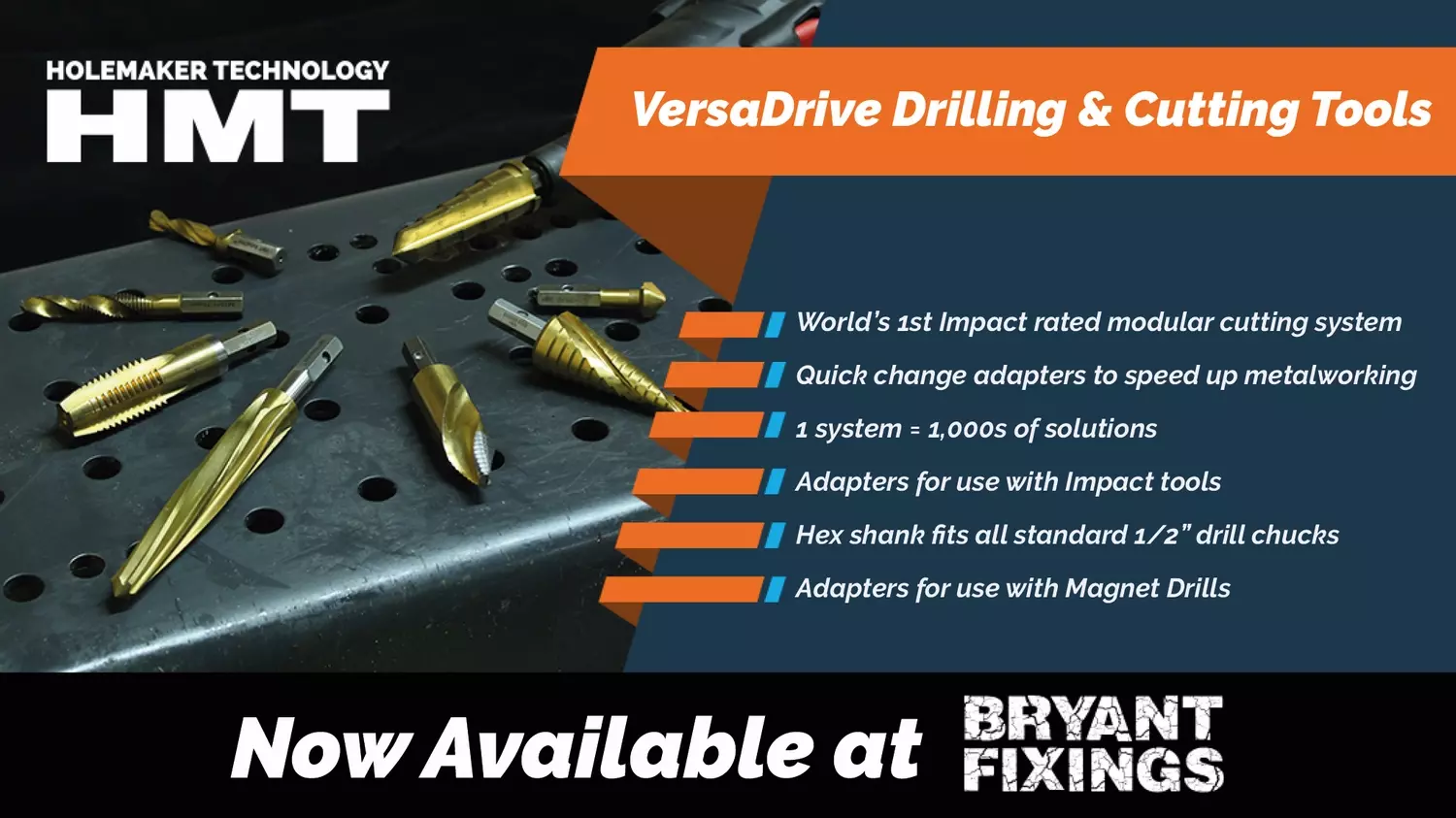 New products at Bryant Fixings
